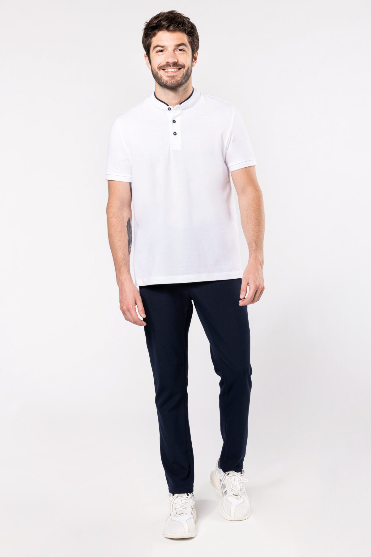 Polo col mao manches courtes homme - K223 – Image 4