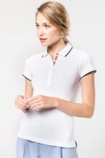 Polo maille piquée MC femme - K252