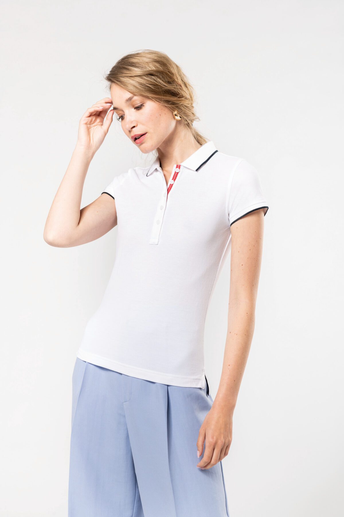 Polo maille piquée MC femme - K252 – Image 3