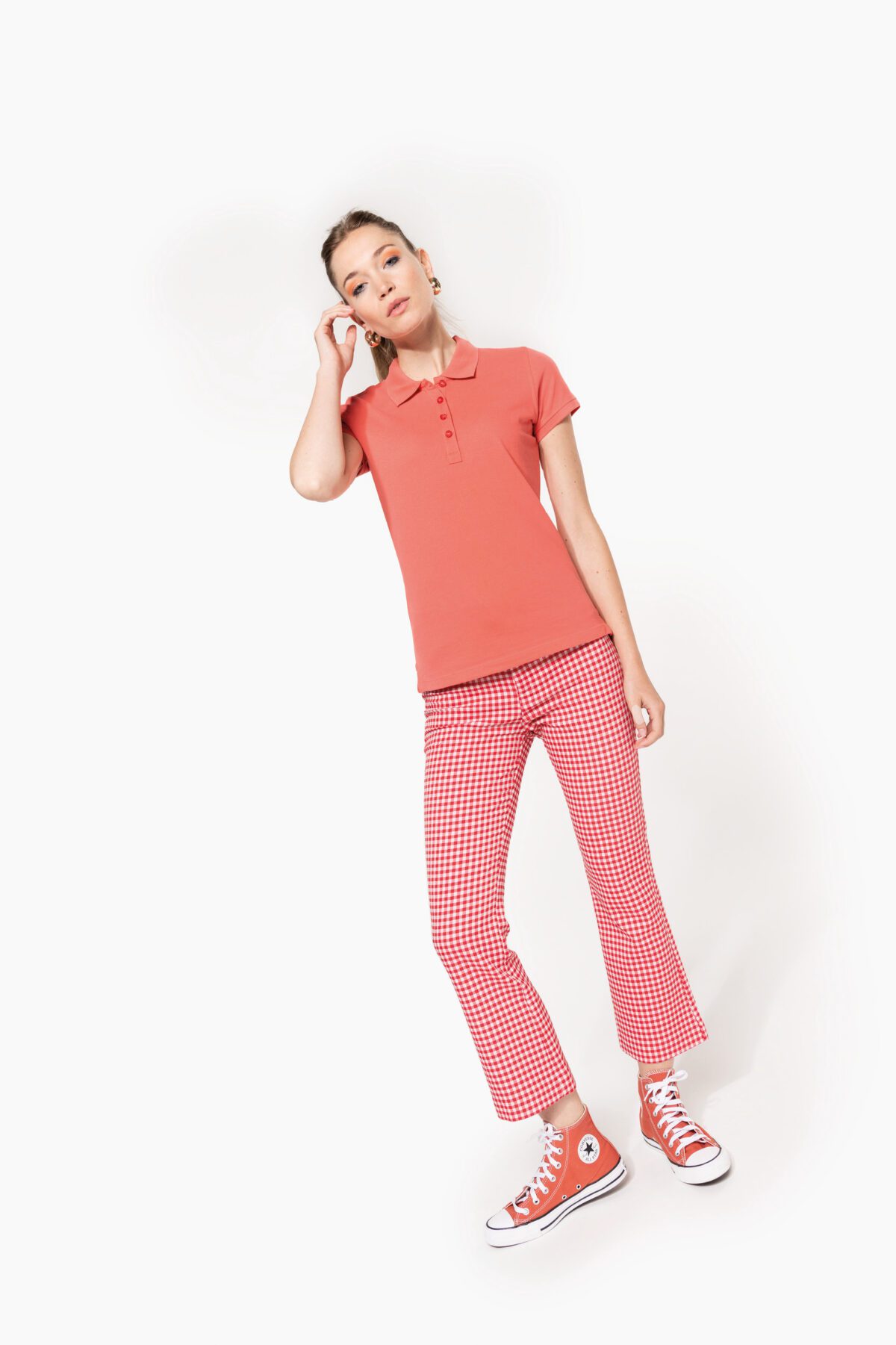 Polo piqué manches courtes femme - K255 – Image 5
