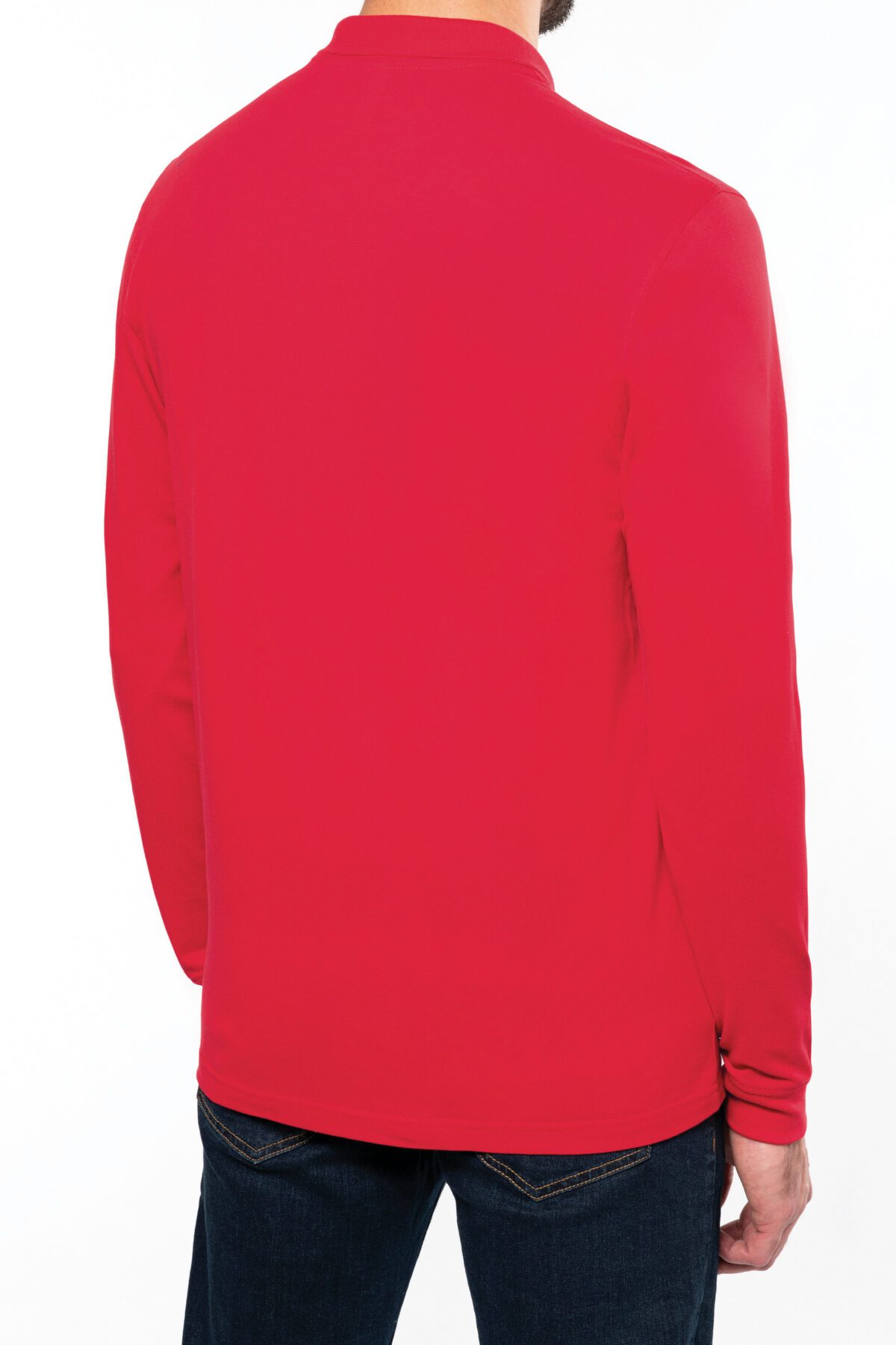 Polo piqué manches longues homme - K256 – Image 18