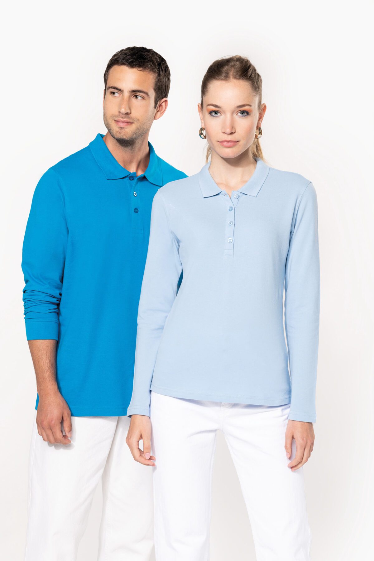 Polo piqué manches longues homme - K256 – Image 6
