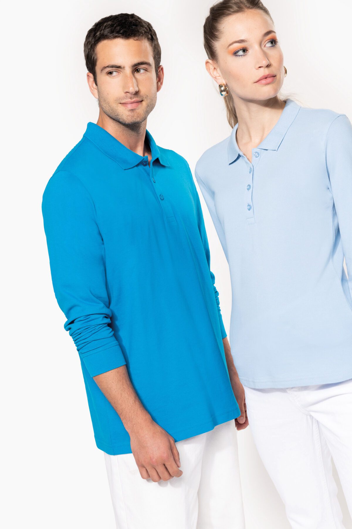 Polo piqué manches longues homme - K256 – Image 7