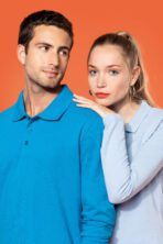 Polo piqué manches longues homme - K256 – Image 12