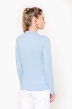 Polo piqué manches longues femme - K257 – Image 2