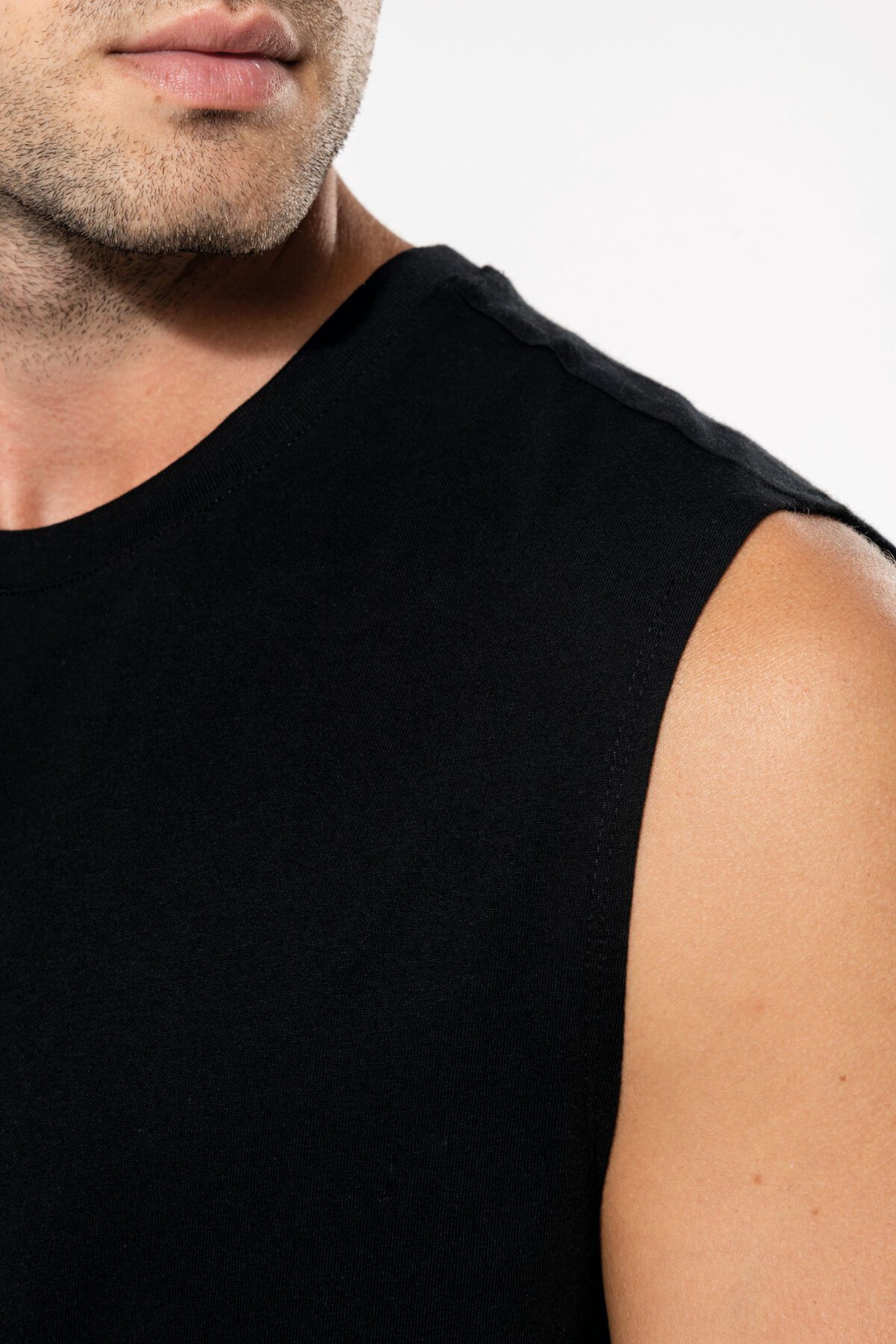 T-shirt personnalisé sans manches écoresponsable homme - K3022IC – Image 8