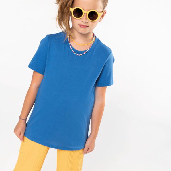 T-shirt personnalisé bio col rond enfant