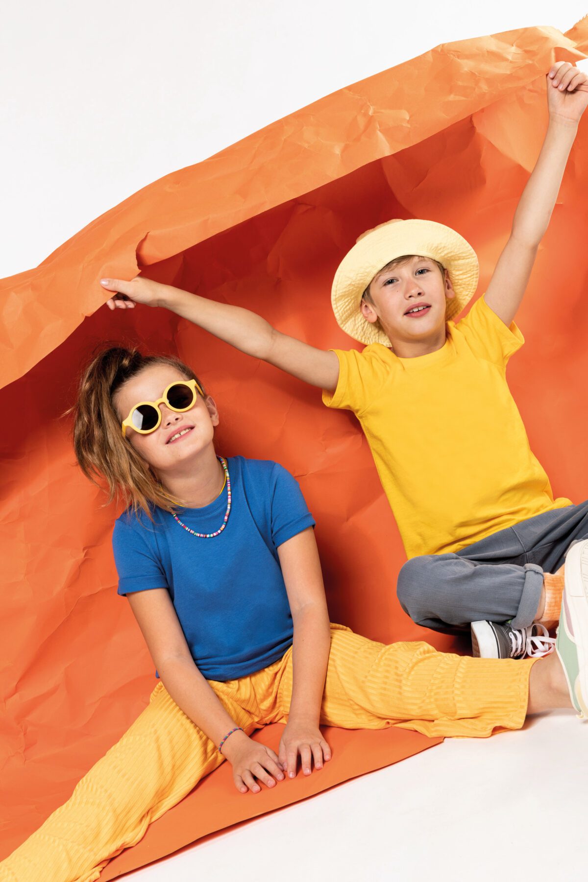 T-shirt personnalisé Bio150IC col rond enfant - K3027IC – Image 5