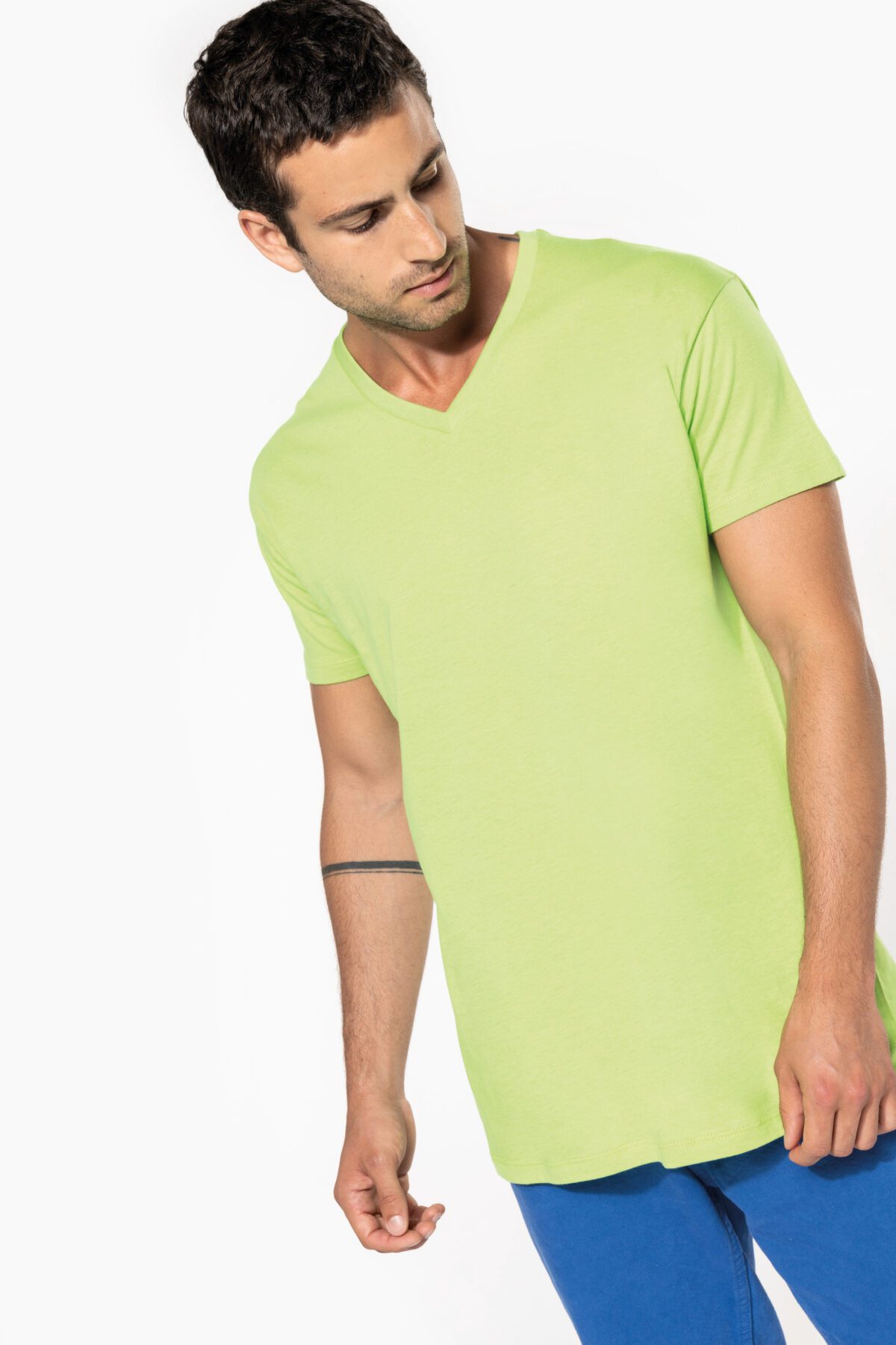 T-shirt personnalisé Bio150IC col V homme - K3028IC – Image 11
