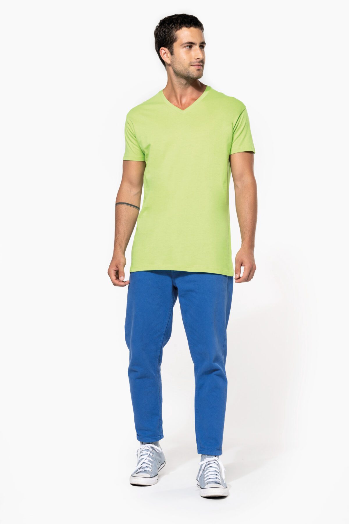 T-shirt personnalisé Bio150IC col V homme - K3028IC – Image 3