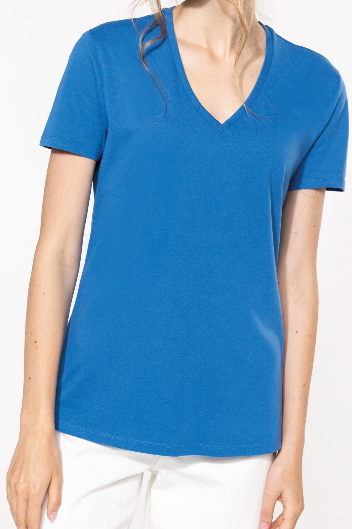 T-shirt personnalisé BIO150IC col V femme - K3029IC – Image 12