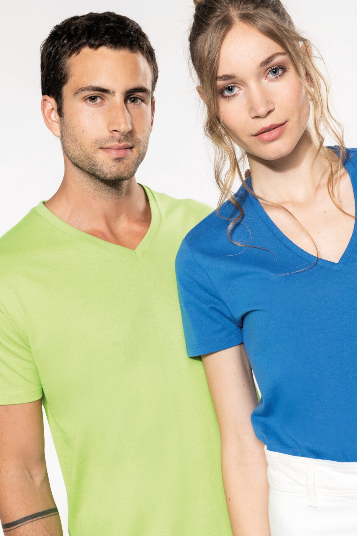 T-shirt personnalisé Bio150IC col V homme - K3028IC – Image 8