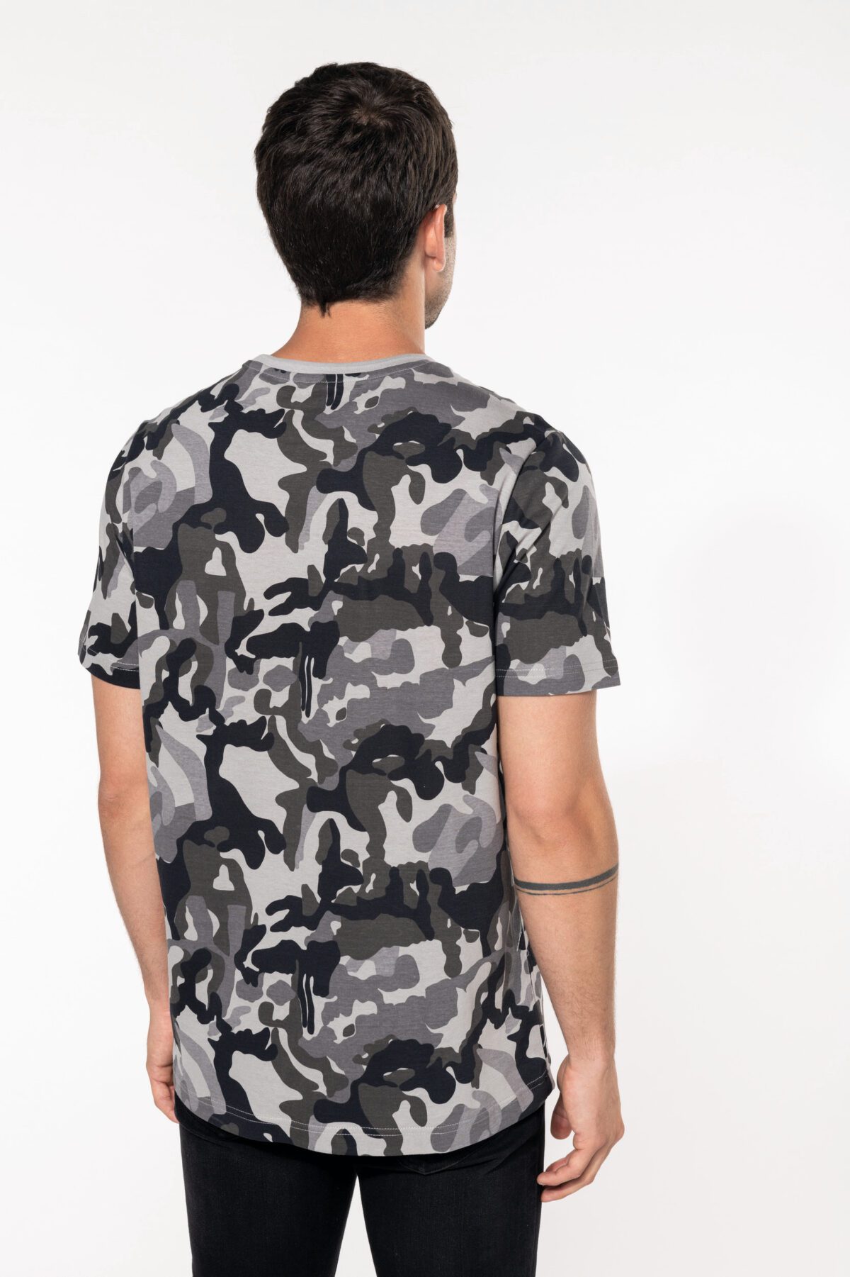 T-shirt personnalisé camo manches courtes homme - K3030 – Image 2