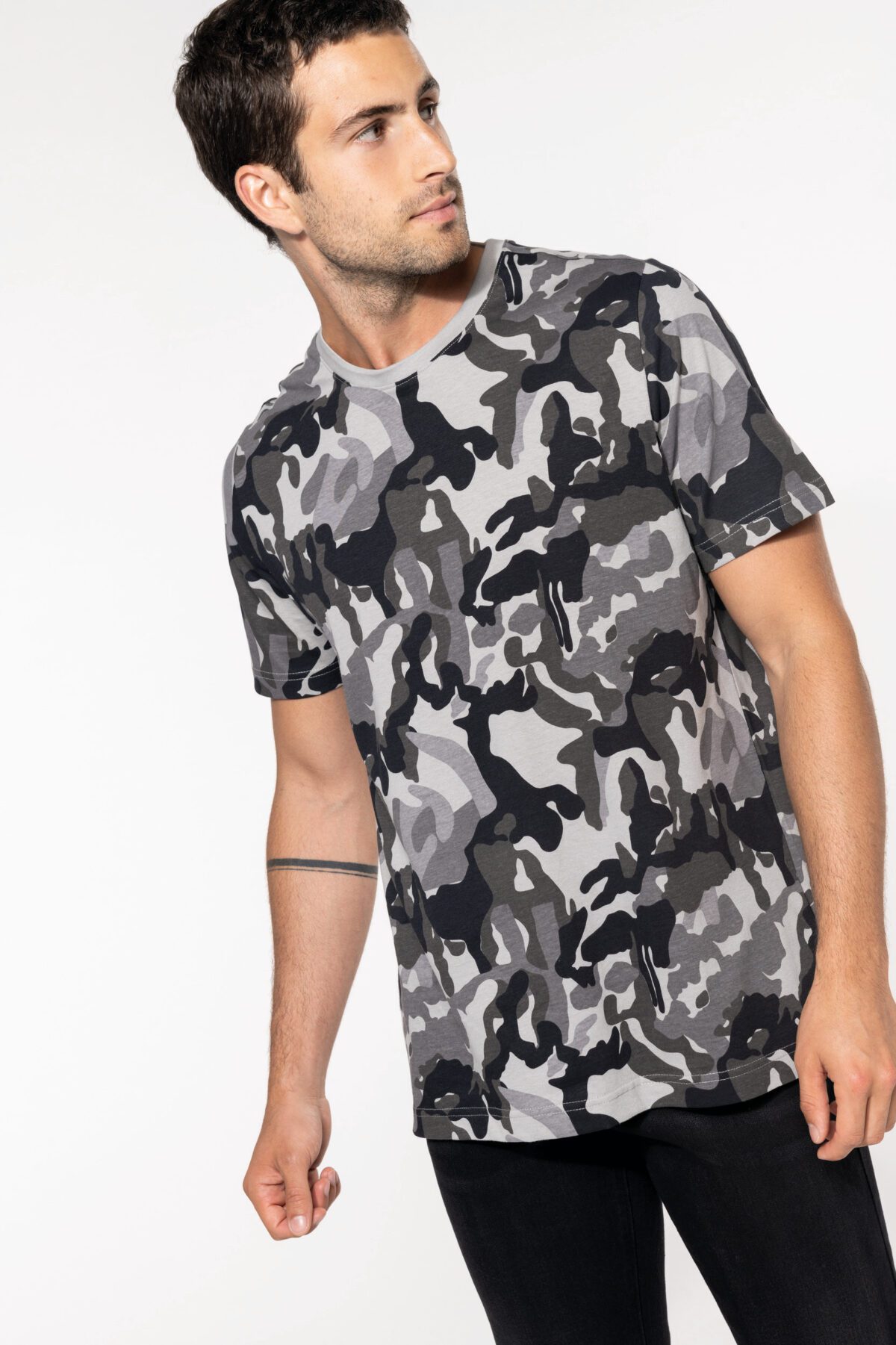 T-shirt personnalisé camo