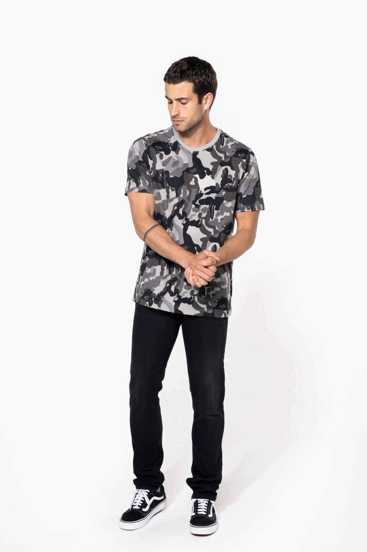 T-shirt personnalisé camo manches courtes homme - K3030 – Image 3