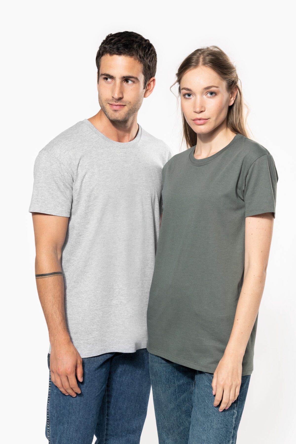 T-shirt à col rond Bio190IC unisexe - K3032IC – Image 1