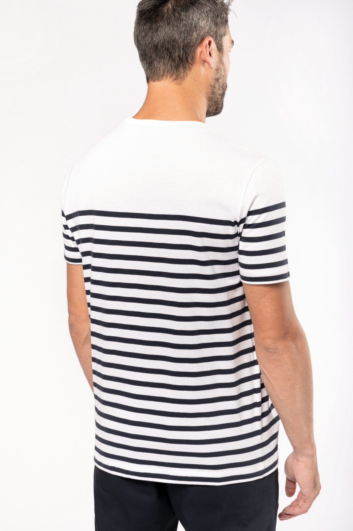 T-shirt personnalisé marin col rond Bio homme - K3033 – Image 2