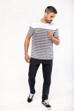 T-shirt personnalisé marin col rond Bio homme - K3033 – Image 4