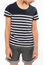 T-shirt personnalisé marin col rond Bio enfant - K3035 – Image 9