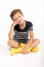 T-shirt personnalisé marin col rond Bio enfant - K3035 – Image 2