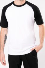 T-shirt personnalisé bicolore manches courtes - K330 – Image 9