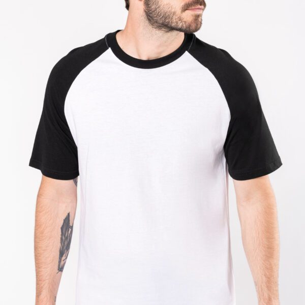 T-shirt personnalisé bi-colore homme