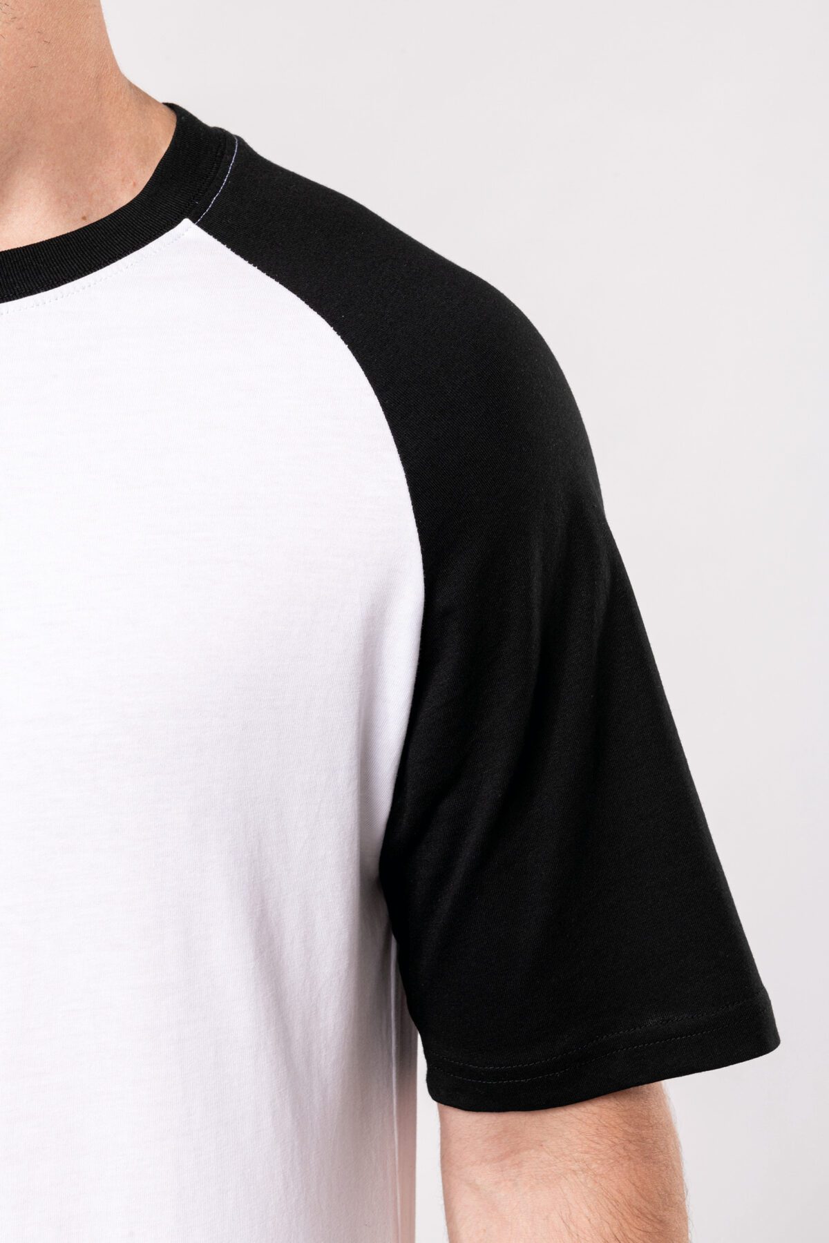 T-shirt personnalisé bicolore manches courtes - K330 – Image 7