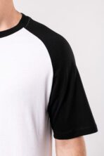 T-shirt personnalisé bicolore manches courtes - K330 – Image 7