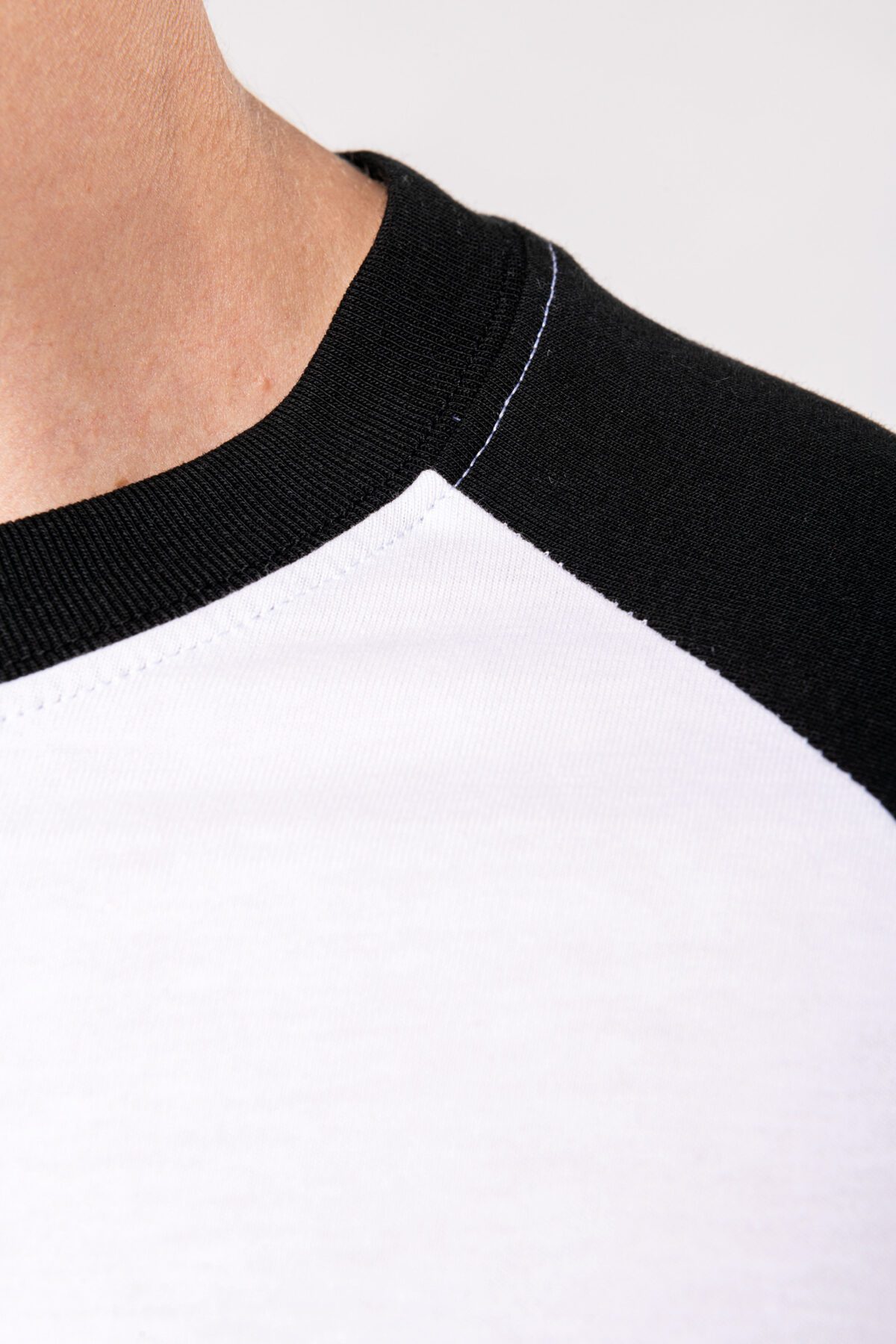 T-shirt personnalisé bicolore manches courtes - K330 – Image 6