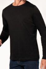T-shirt personnalisé col rond manches longues homme - K359 – Image 9