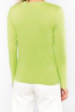 T-shirt col V manches longues femme - K382 – Image 9