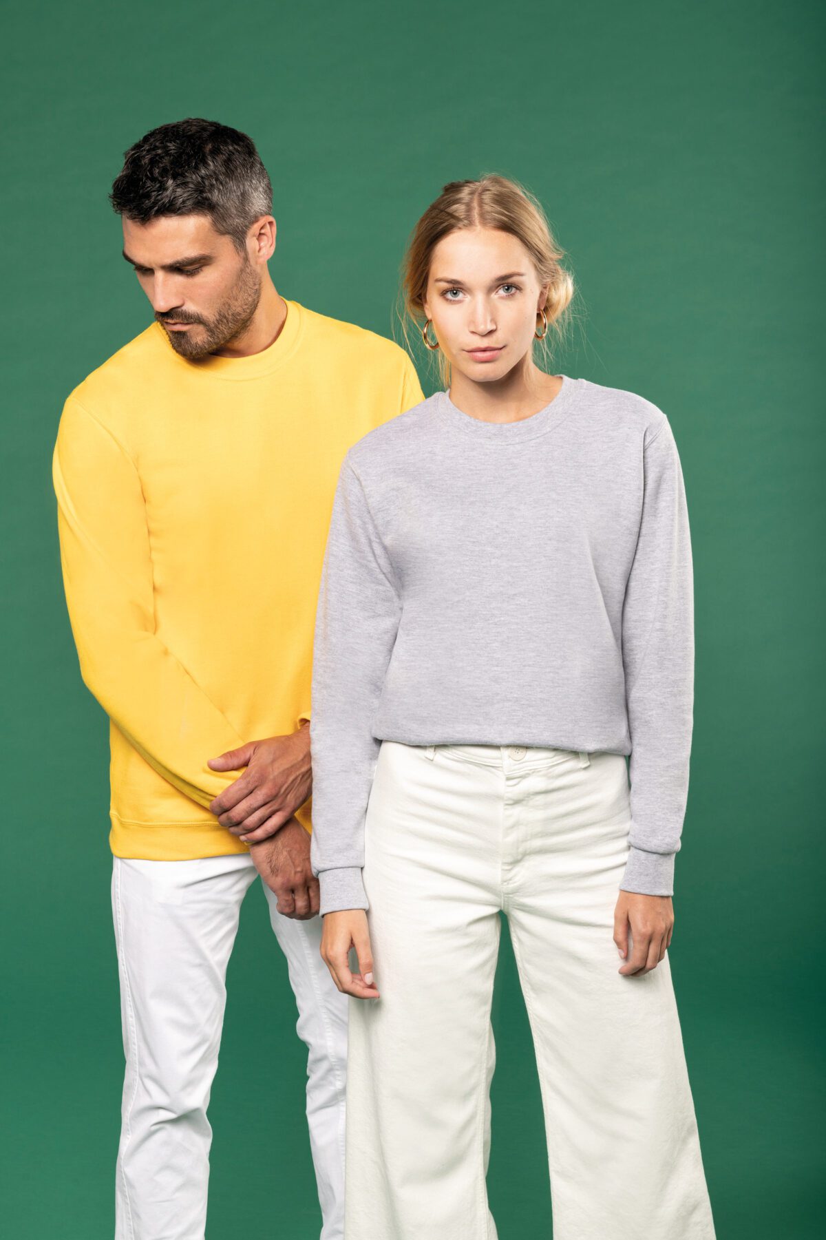 Sweat-shirt col rond unisexe - K474 – Image 10