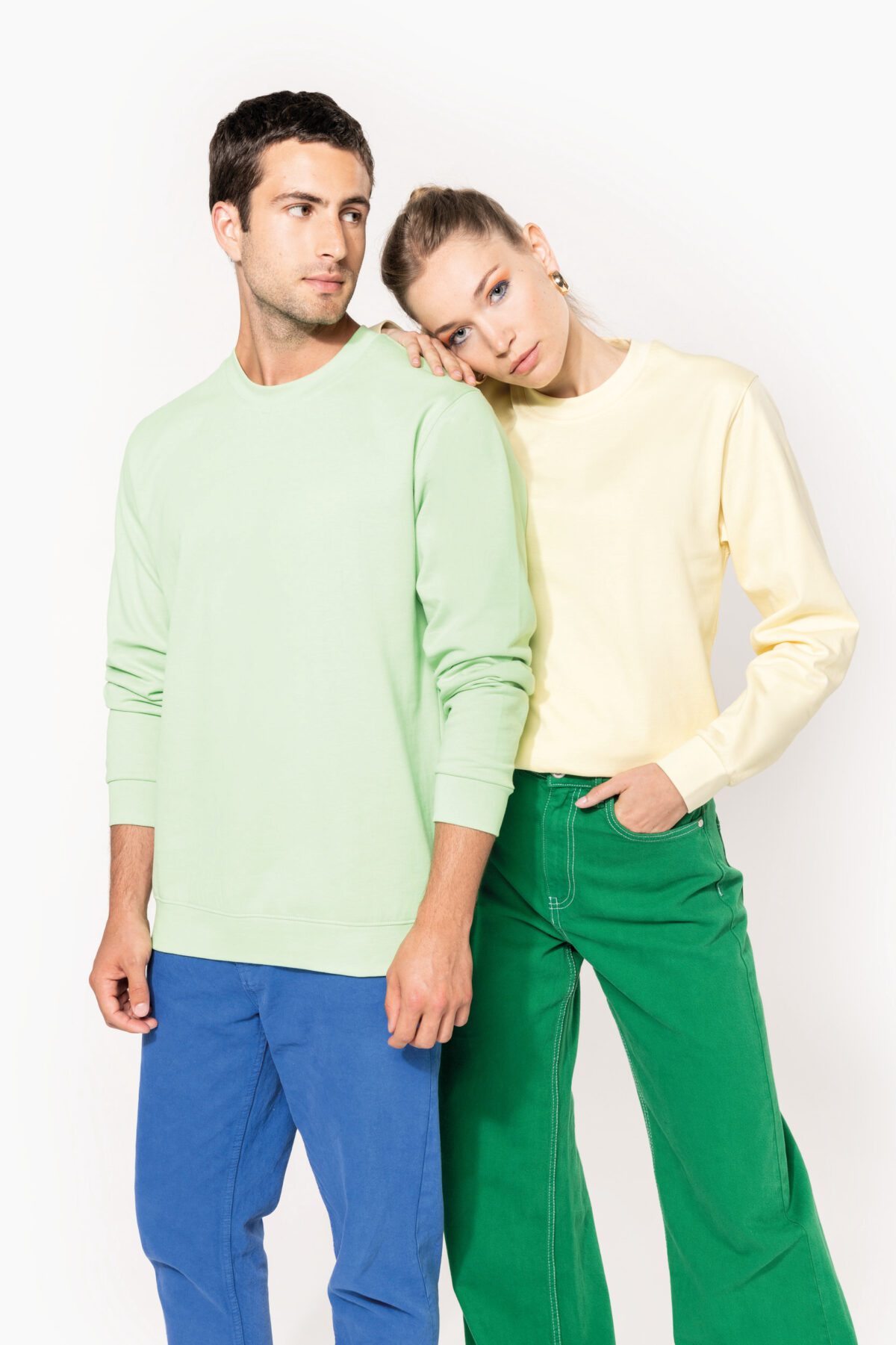 Sweat-shirt col rond unisexe - K474 – Image 1