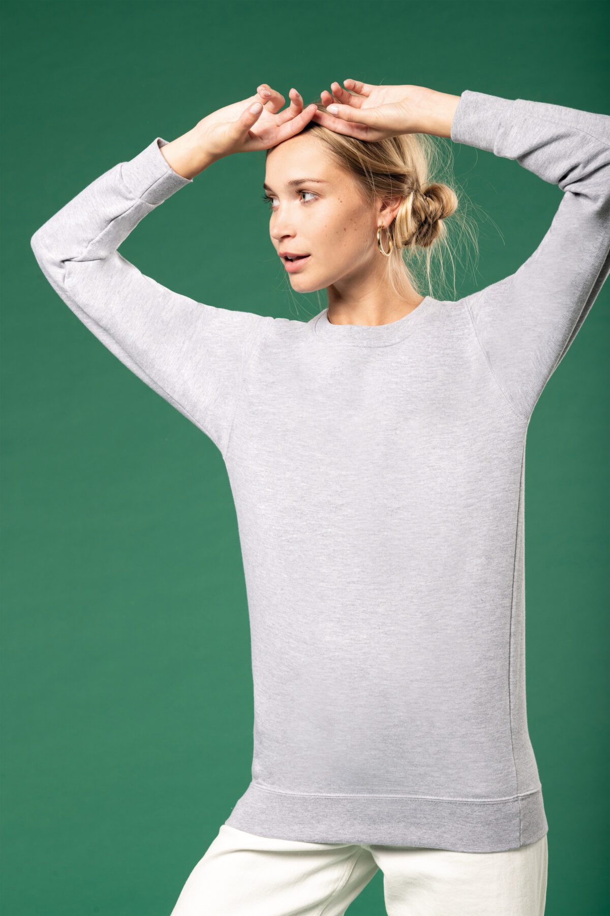 Sweat-shirt col rond unisexe - K474 – Image 14