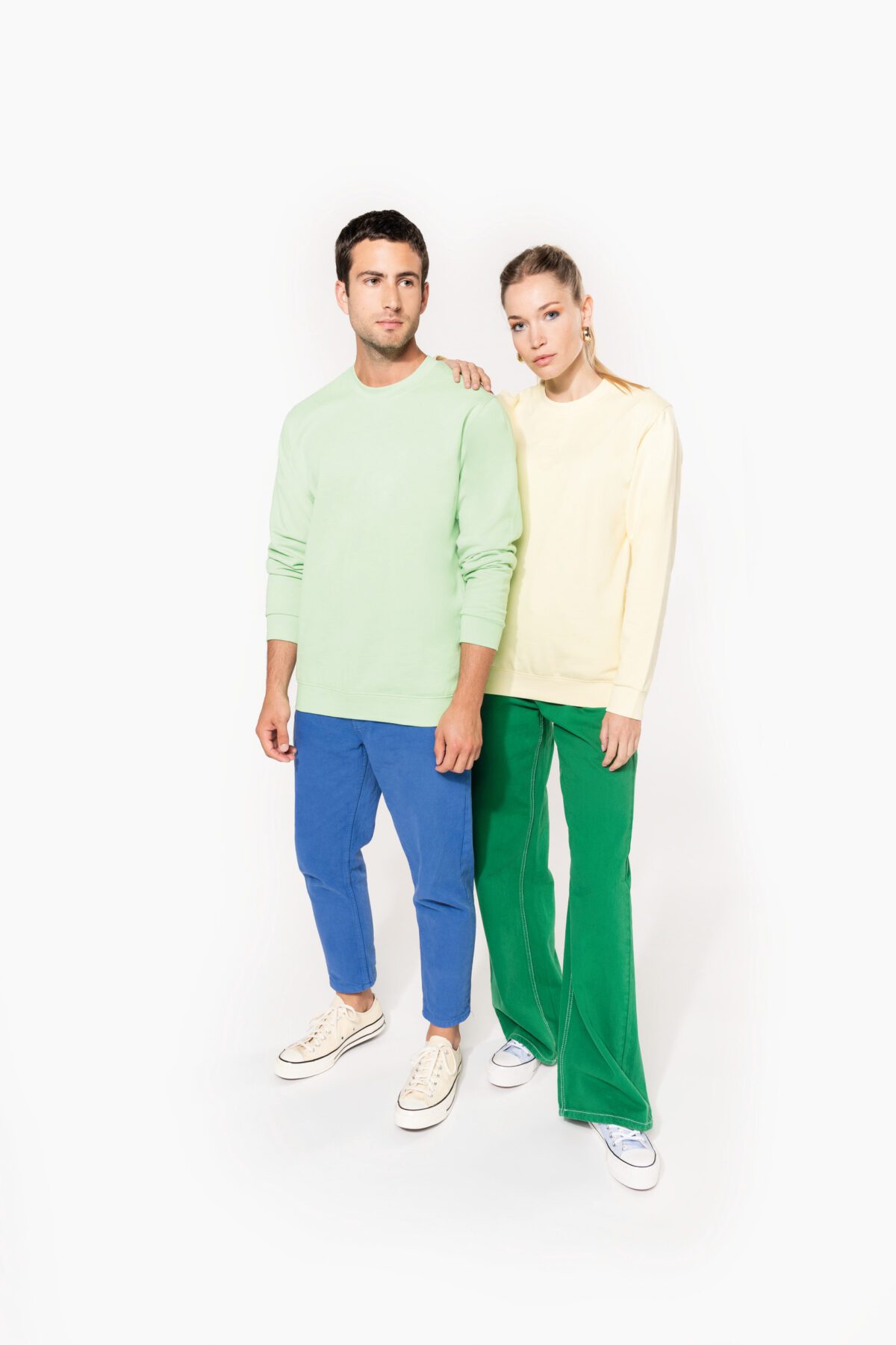 Sweat-shirt col rond unisexe - K474 – Image 28