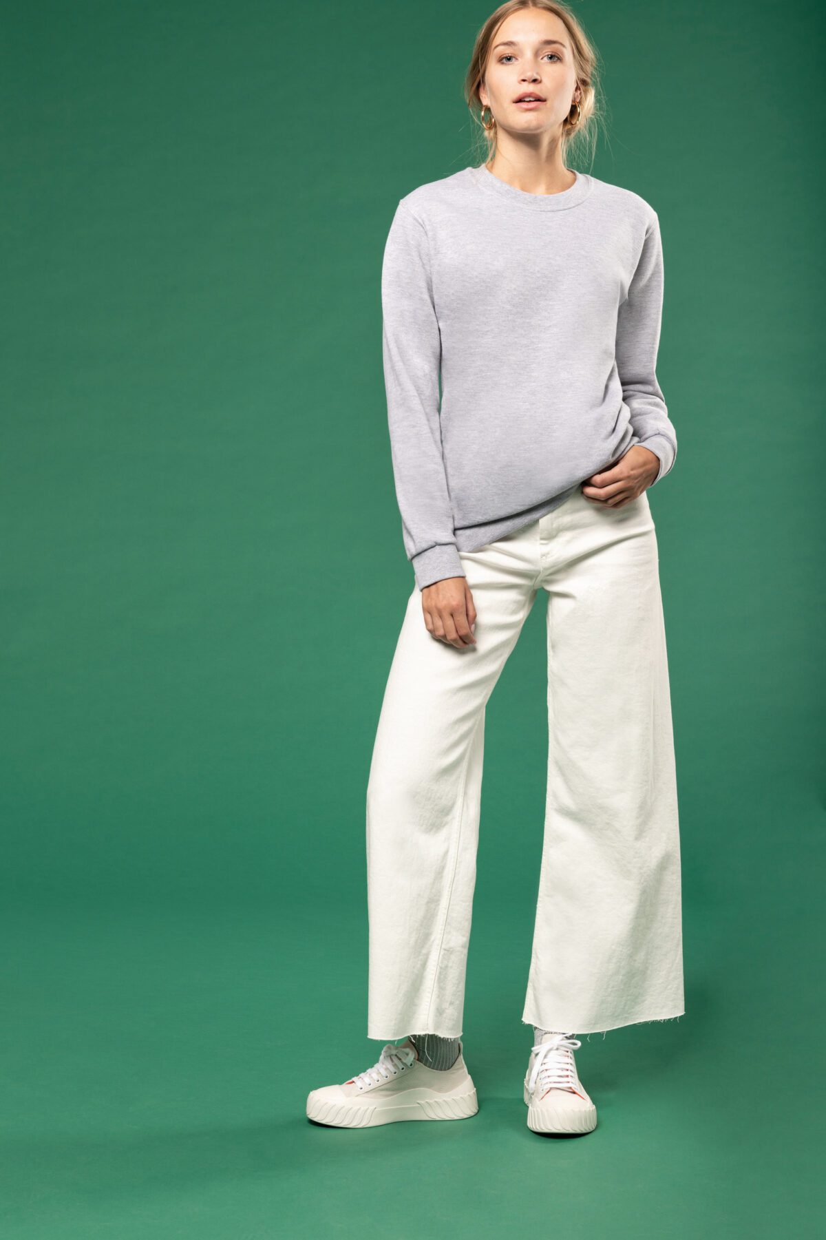 Sweat-shirt col rond unisexe - K474 – Image 16