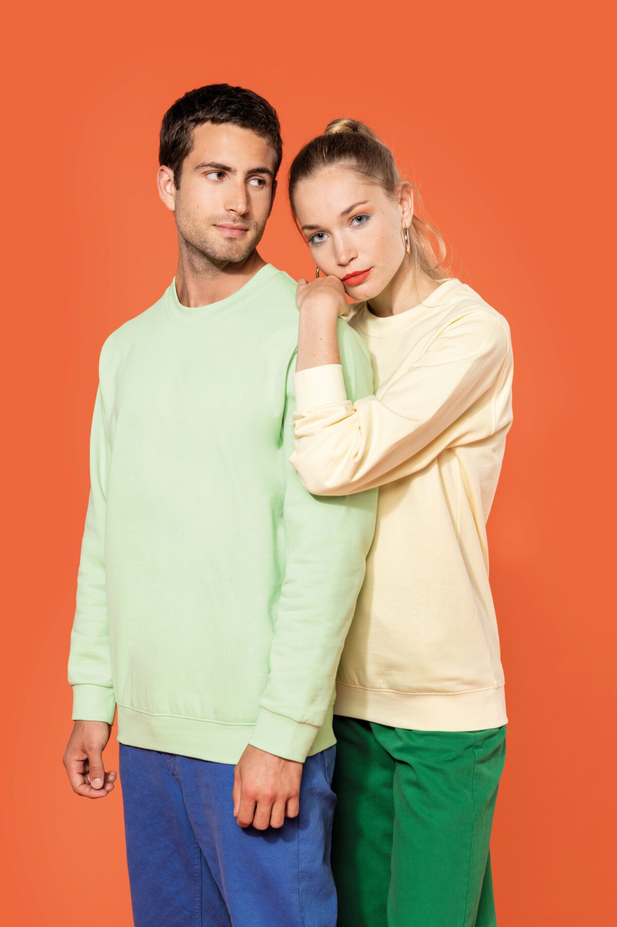 Sweat-shirt col rond unisexe - K474 – Image 34