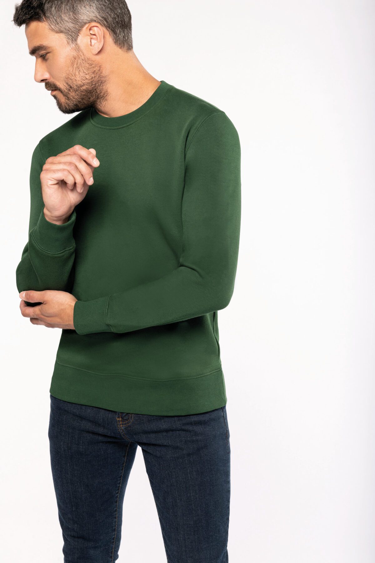Sweat-shirt col rond homme - K488 – Image 3