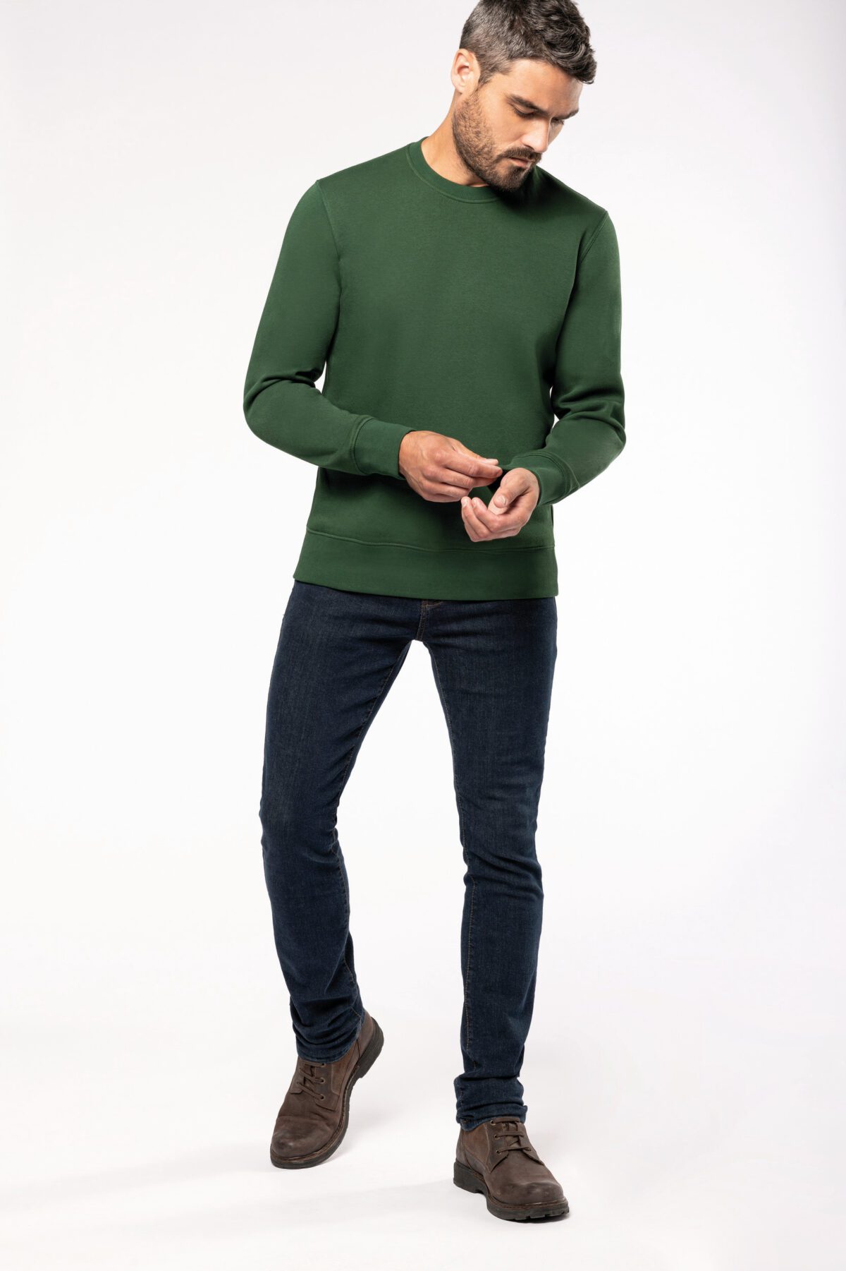 Sweat-shirt col rond homme - K488 – Image 4