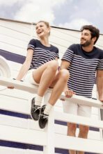 T-shirt personnalisé marin col rond Bio homme - K3033 – Image 14