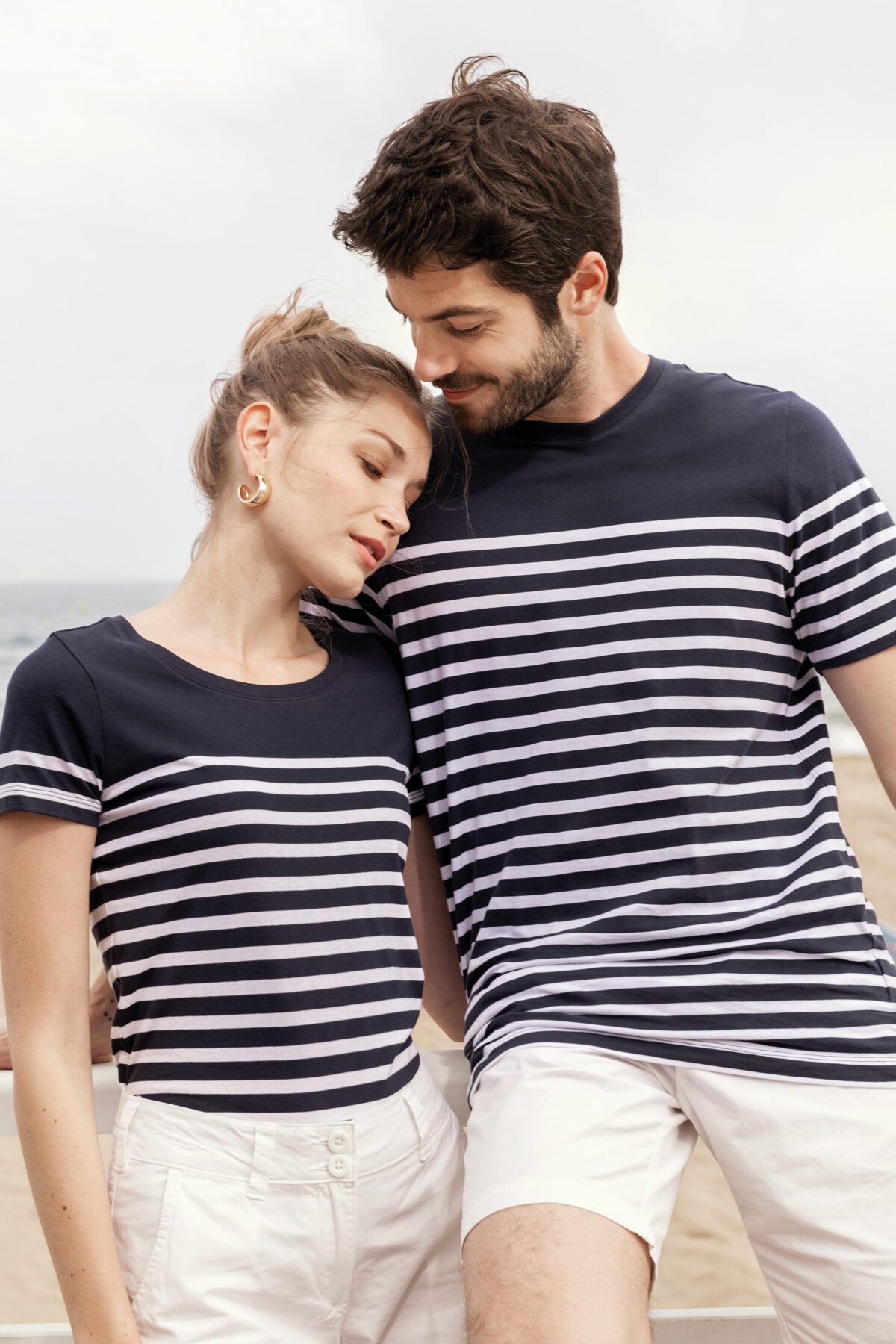 T-shirt personnalisé marin col rond Bio homme - K3033 – Image 11