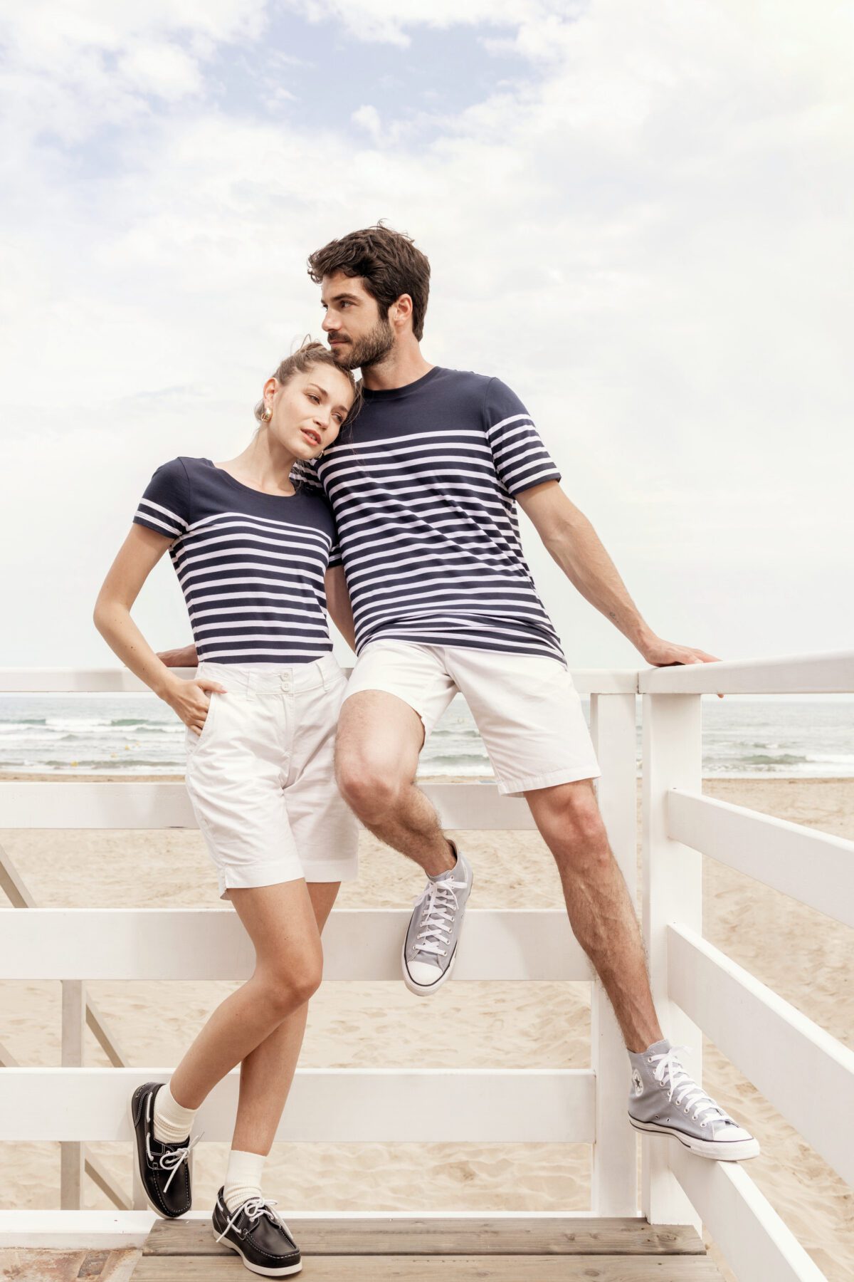 T-shirt personnalisé marin col rond Bio homme - K3033 – Image 12