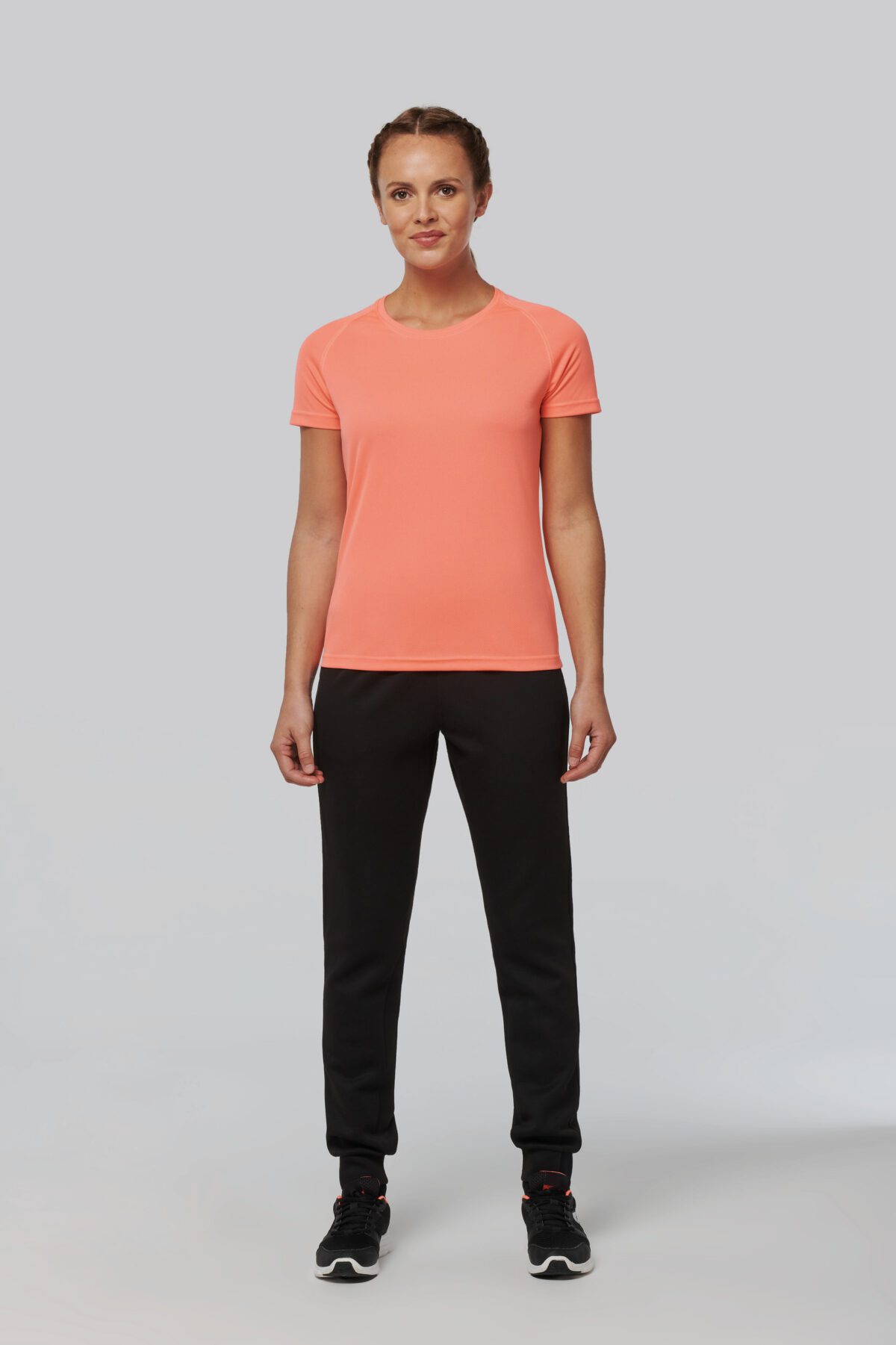 T-shirt de sport manches courtes femme - PA439 – Image 3
