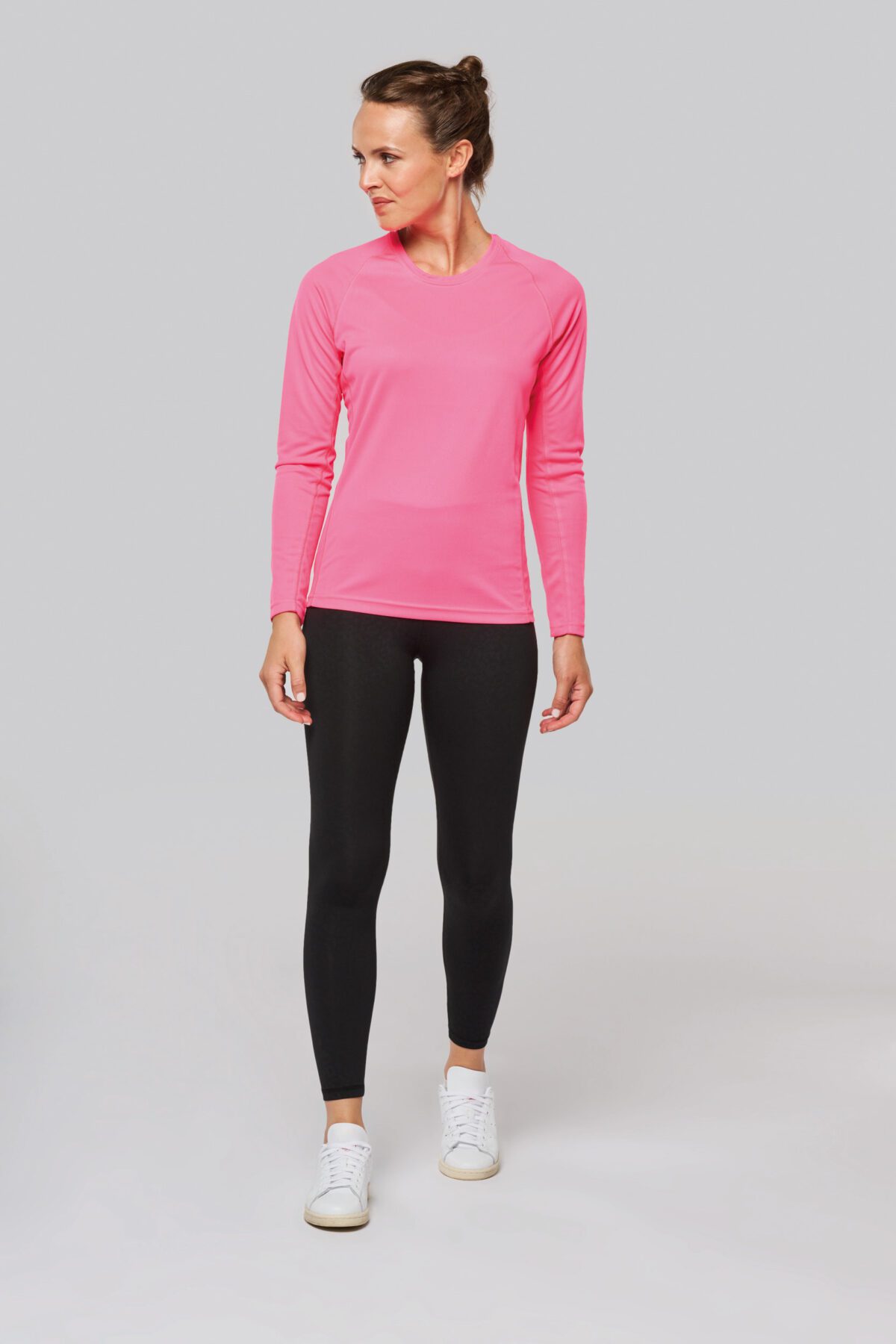 T-shirt de sport manches longues femme - PA444 – Image 3