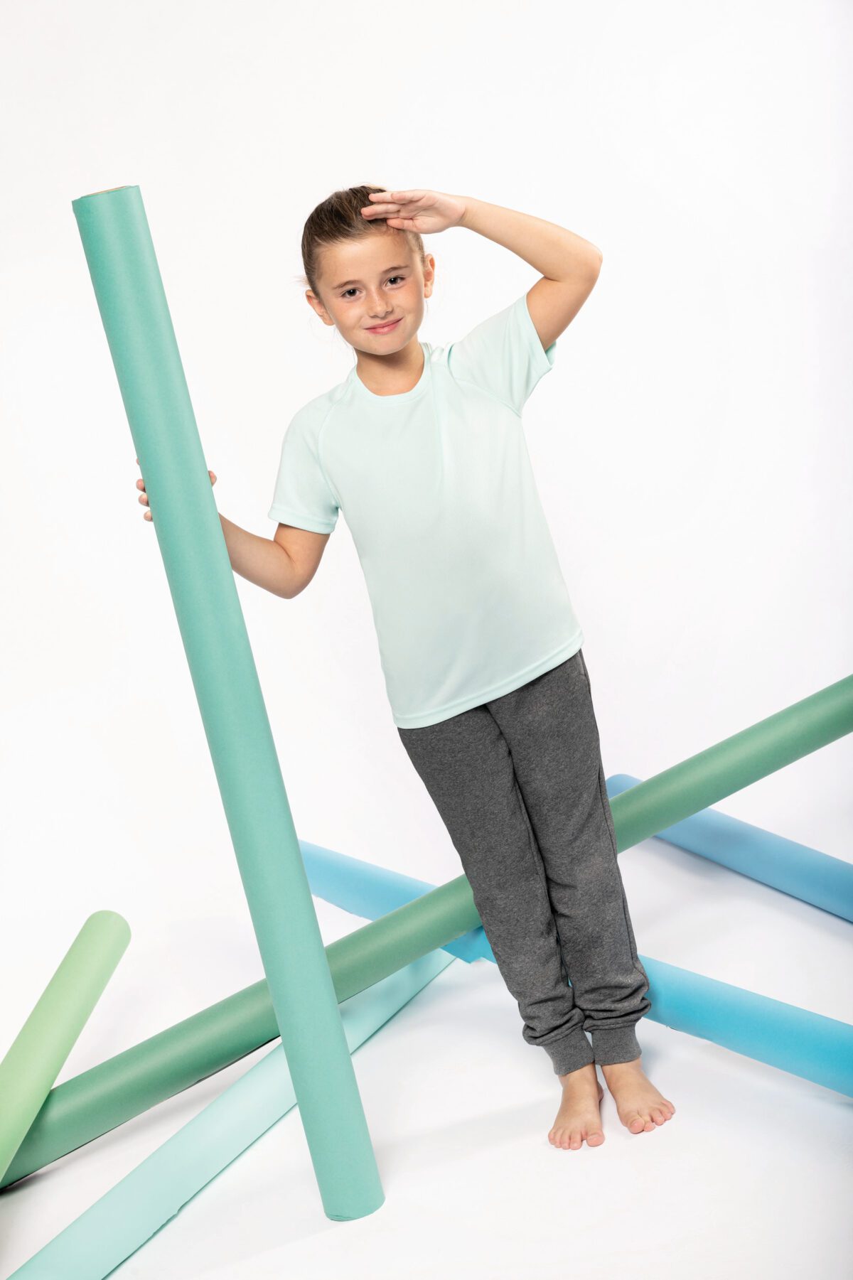 PA445 - T-shirt sport manches courtes enfant – Image 6