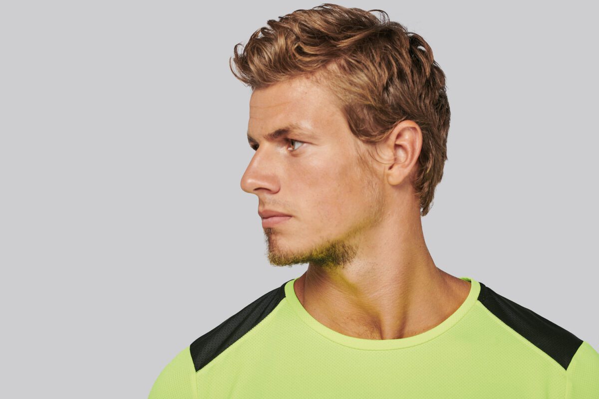 T-shirt de sport bicolore unisexe - PA478 – Image 5