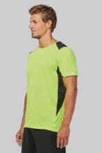 T-shirt de sport bicolore unisexe - PA478 – Image 3
