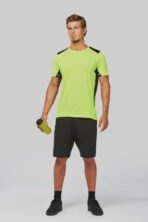 T-shirt de sport bicolore unisexe - PA478 – Image 4