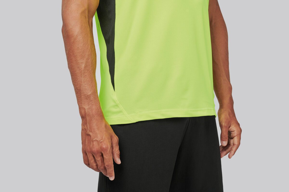 T-shirt de sport bicolore unisexe - PA478 – Image 6