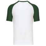 T-shirt personnalisé bicolore manches courtes - K330 – Image 35